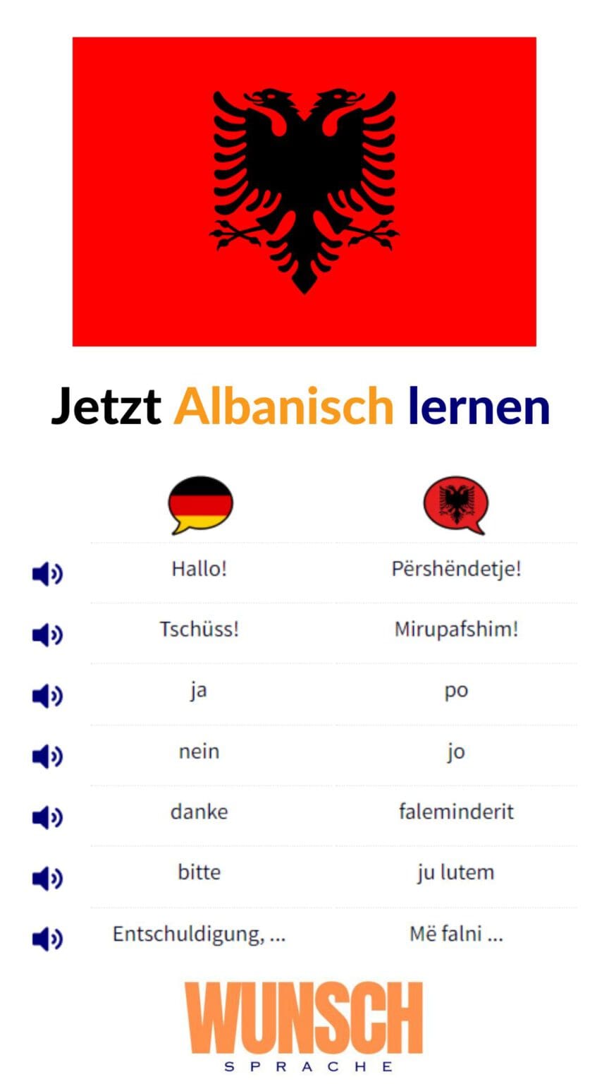 Albanisch lernen - wunschsprache.de