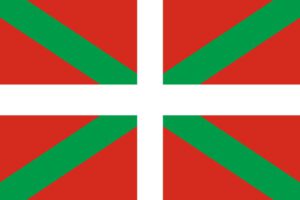 Baskisch lernen Flagge Baskenland