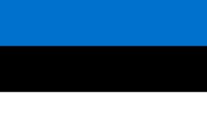 Estnisch lernen Flagge Estland