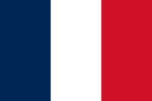 Französisch lernen Flagge Frankreich