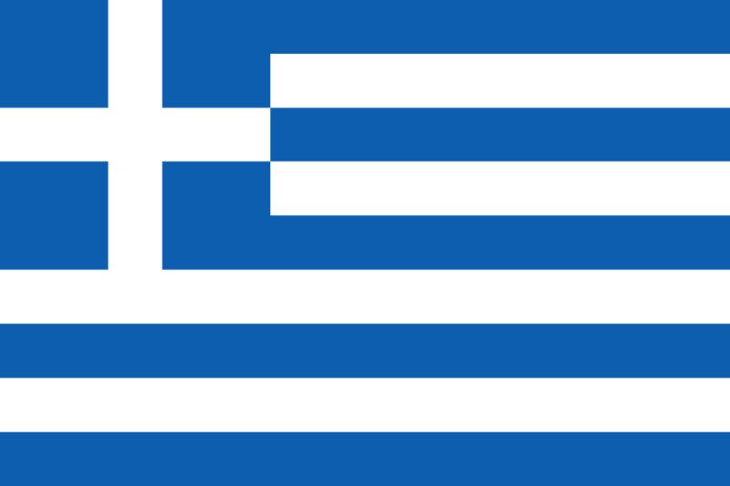 Griechisch lernen Flagge Griechenland
