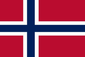 Norwegisch lernen Flagge Norwegen