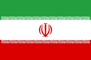 Persisch lernen Flagge Iran