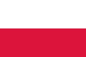 Polnisch lernen Flagge Polen