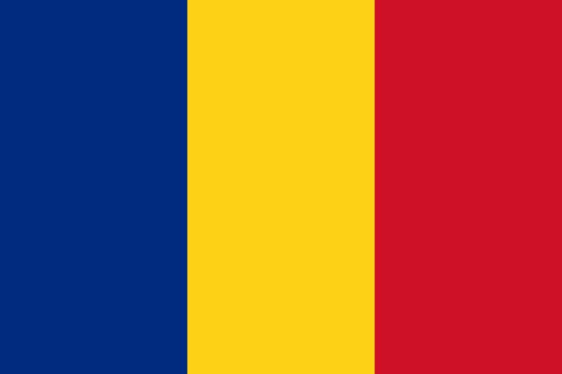 Rumänisch lernen Flagge Rumänien