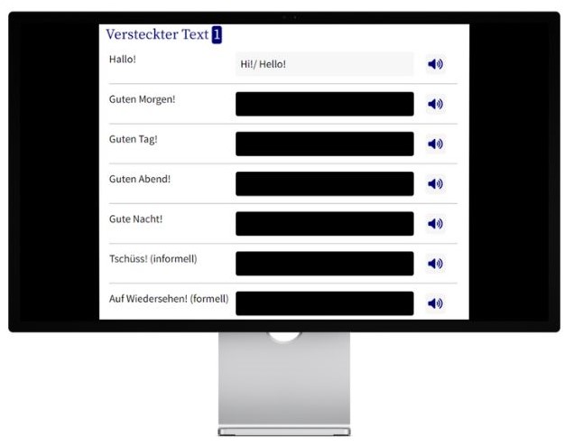 Filipino lernen mit Konversationstrainer auf wunschsprache.de Desktop