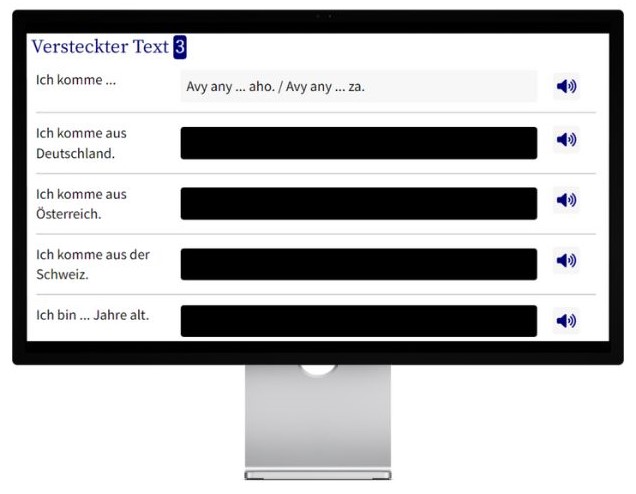 Madagassisch lernen mit Konversationstrainer auf wunschsprache.de Desktop