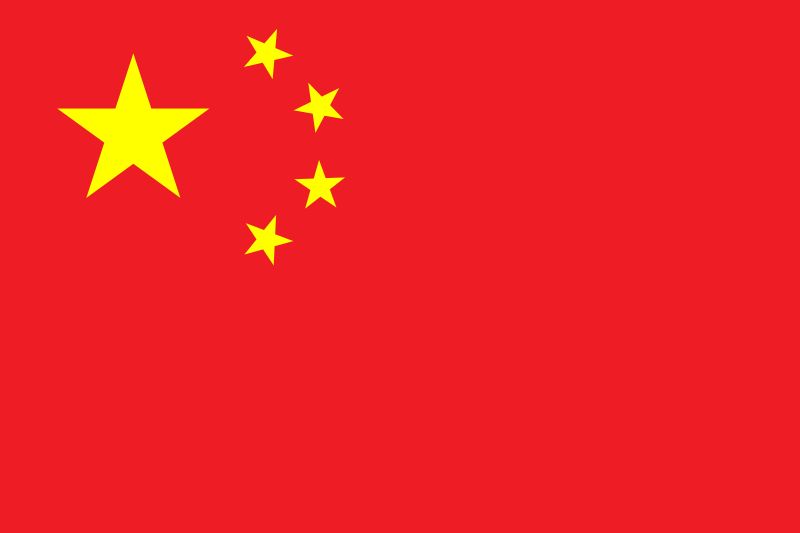 Deutsch lernen auf Chinesisch Flagge China
