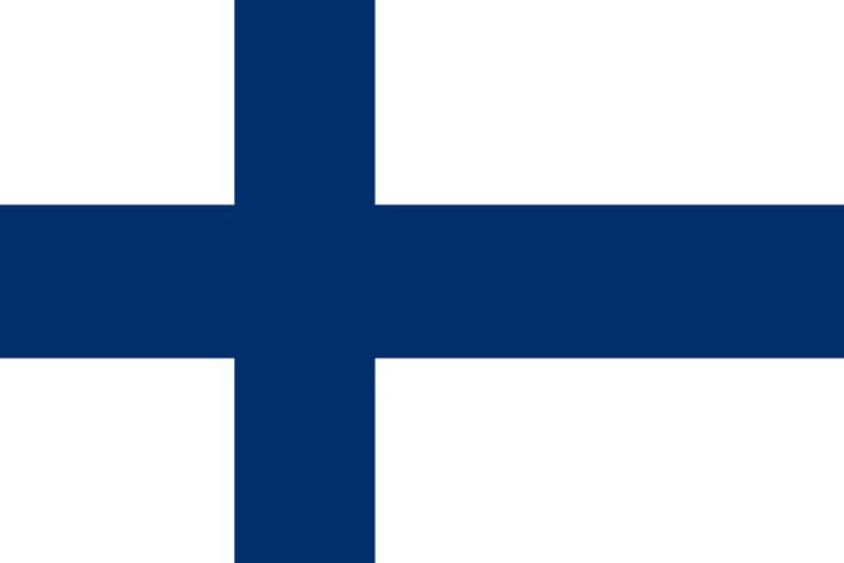 Deutsch lernen auf Finnisch Flagge Finnland
