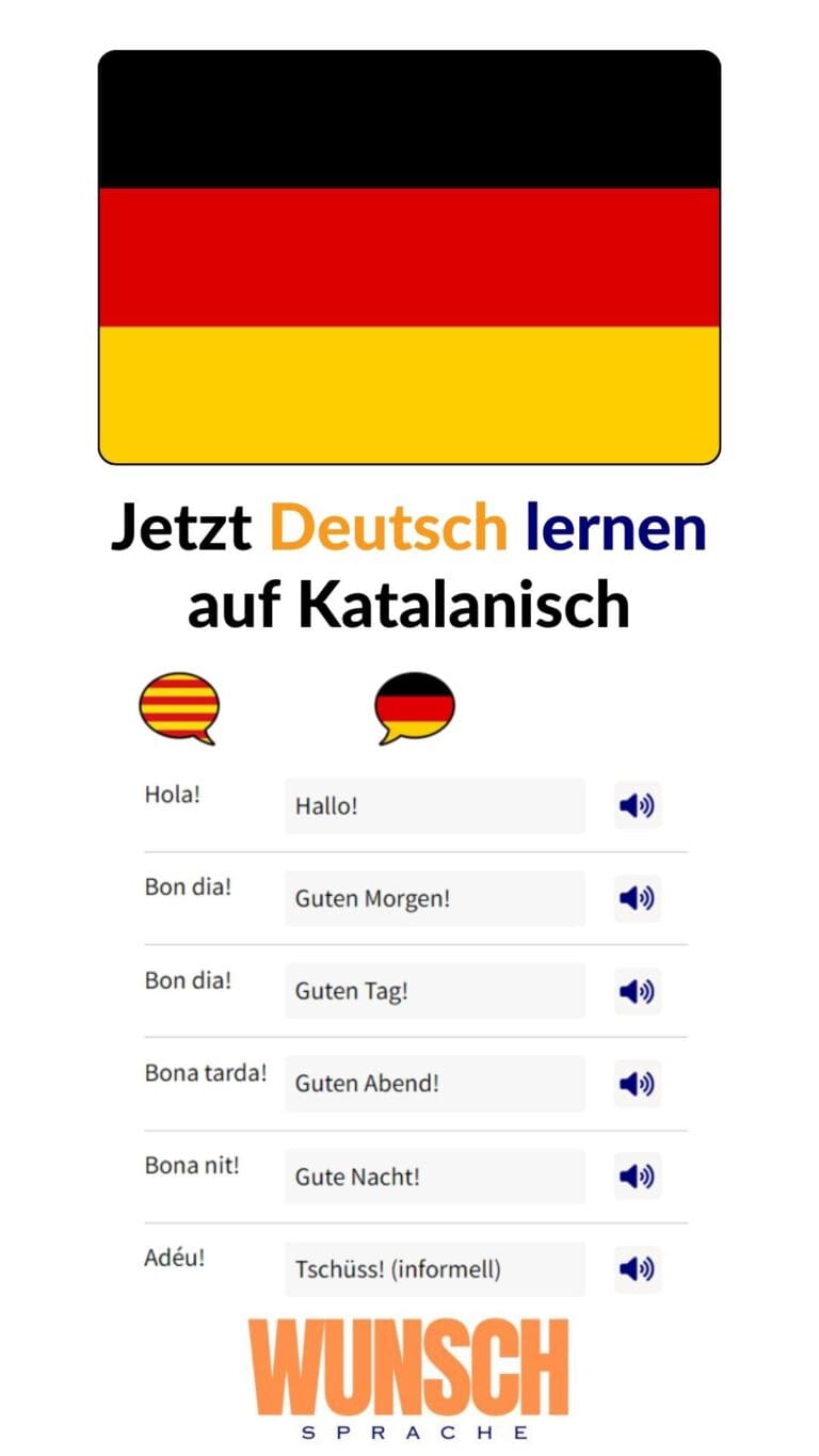 Deutsch lernen auf Katalanisch auf Pinterest merken