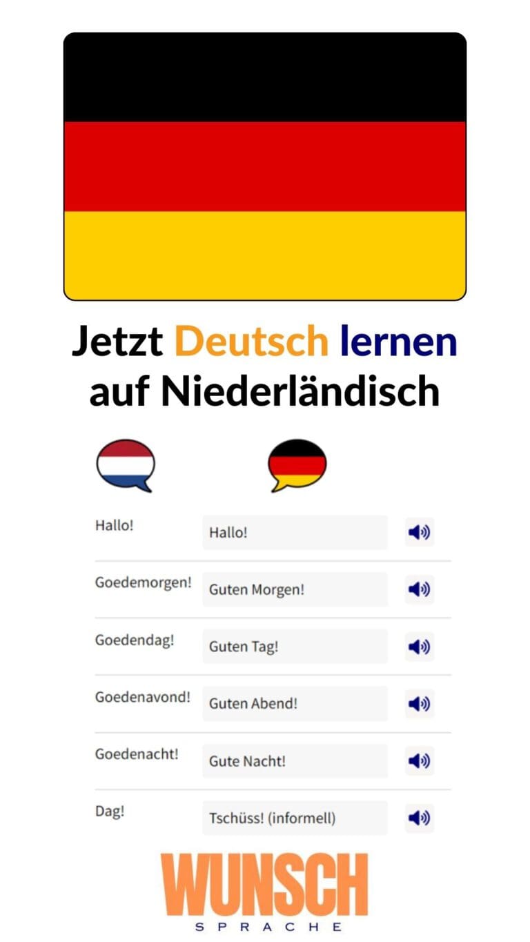 Deutsch lernen auf Niederländisch auf Pinterest merken