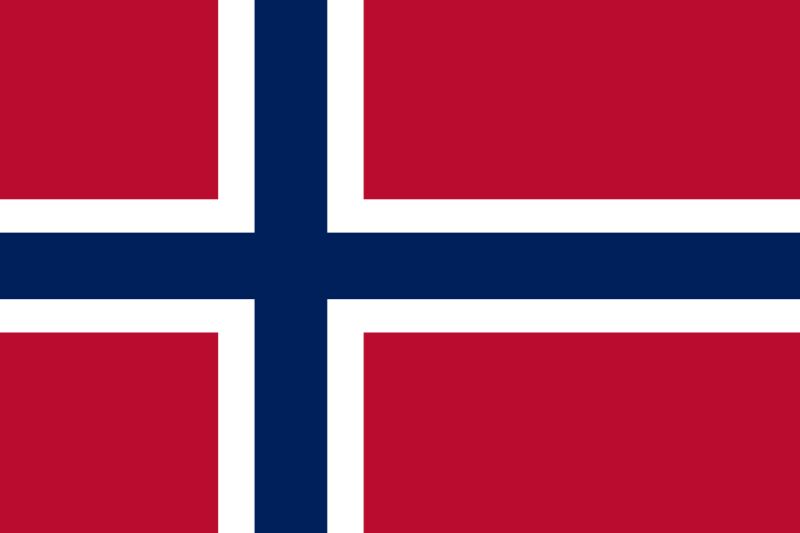 Deutsch lernen auf Norwegisch Flagge Norwegen