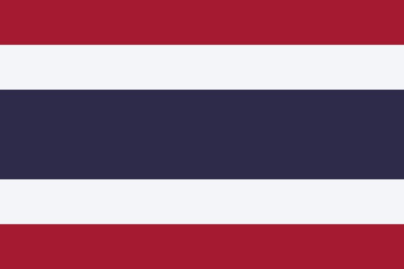 Deutsch lernen auf Thai Flagge Thailand