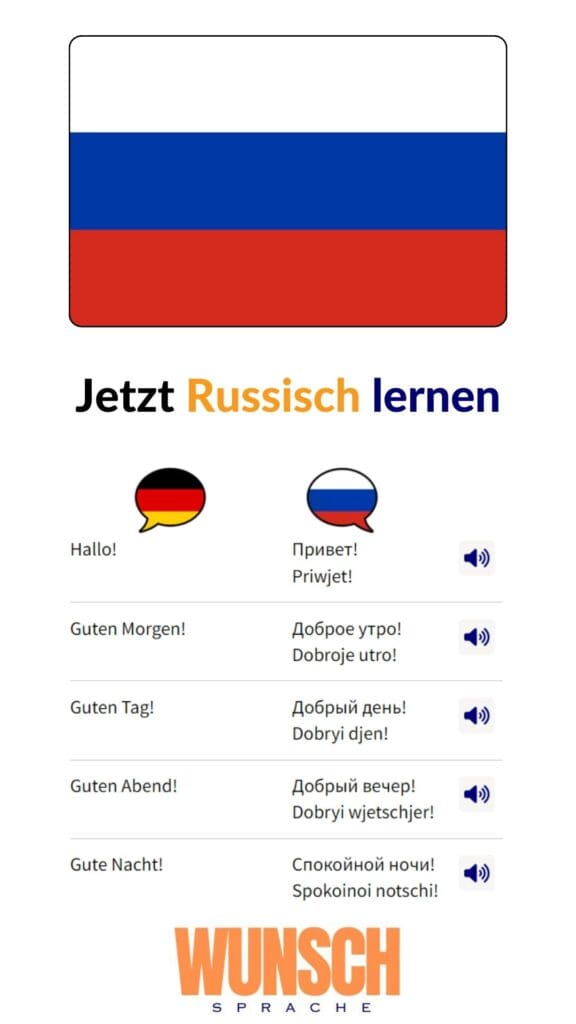 Business Russisch lernen wunschsprache.de