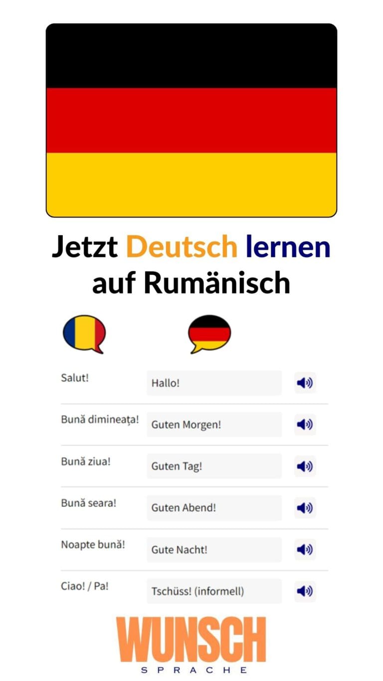 Deutsch lernen auf Rumänisch auf Pinterest merken