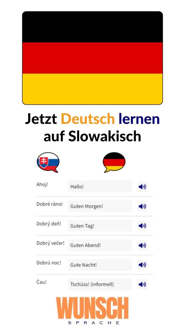 Deutsch lernen auf Slowakisch auf Pinterest merken