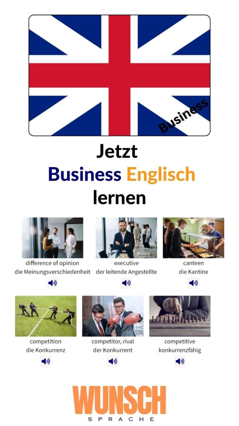 Business Englisch lernen Pinterest