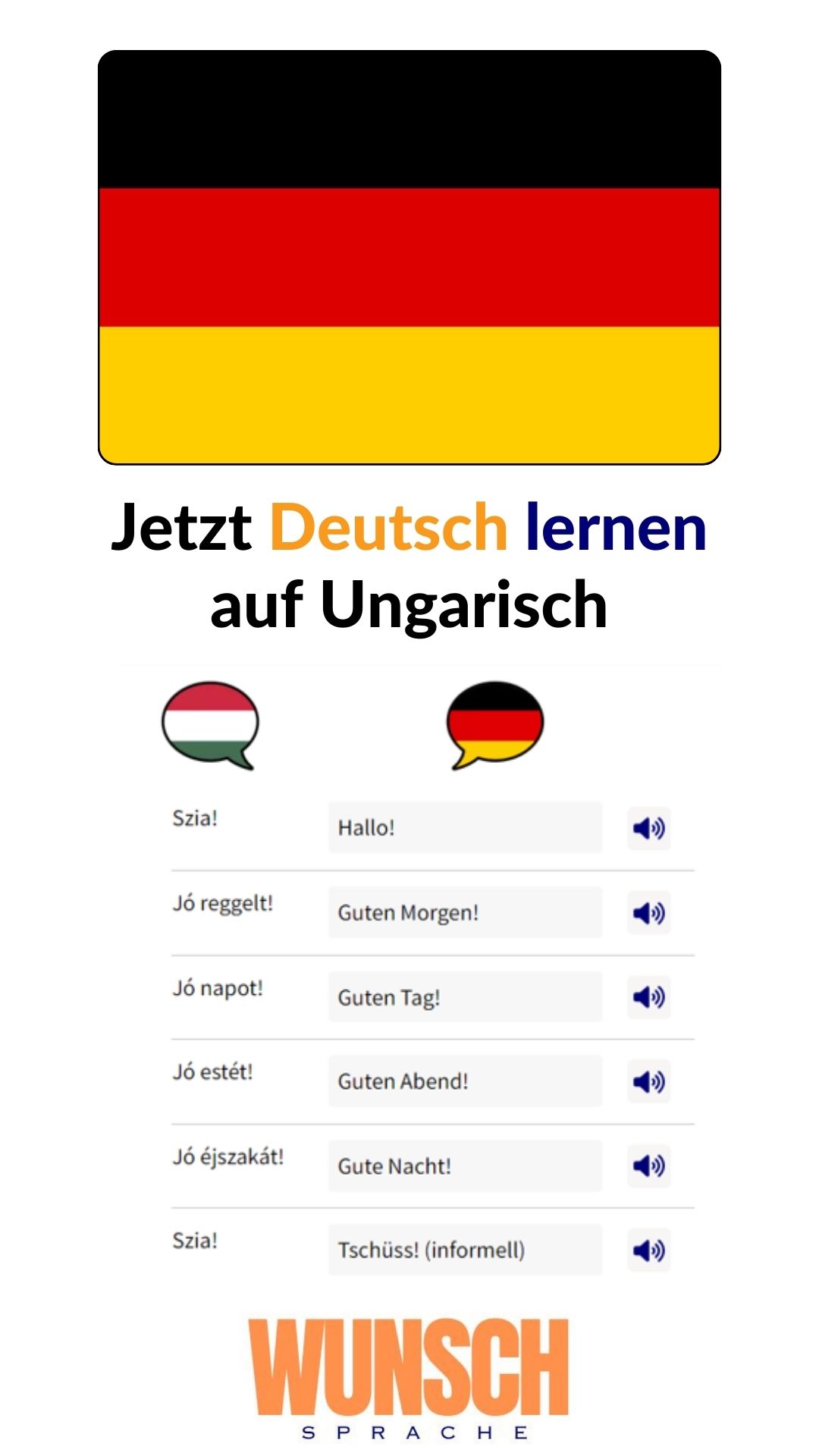 Was Heißt Hallo Auf Ungarisch 🇩🇪 Deutsch lernen auf Ungarisch - wunschsprache.de