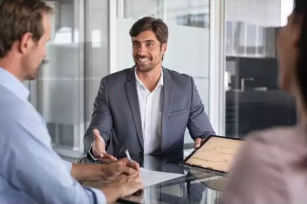 Business Deutsch auf Litauisch lernen Quick-Show der Berater