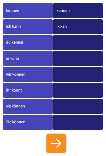 Business Deutsch auf Niederländisch lernen Verbtrainer