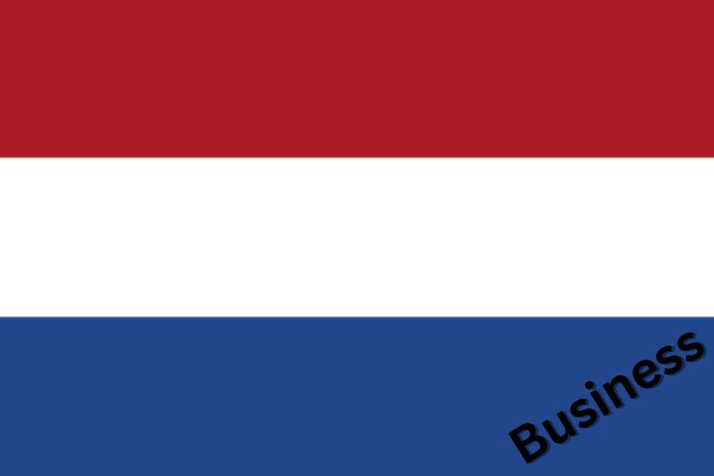 Business Deutsch auf Niederländisch lernen Flagge Niederlande