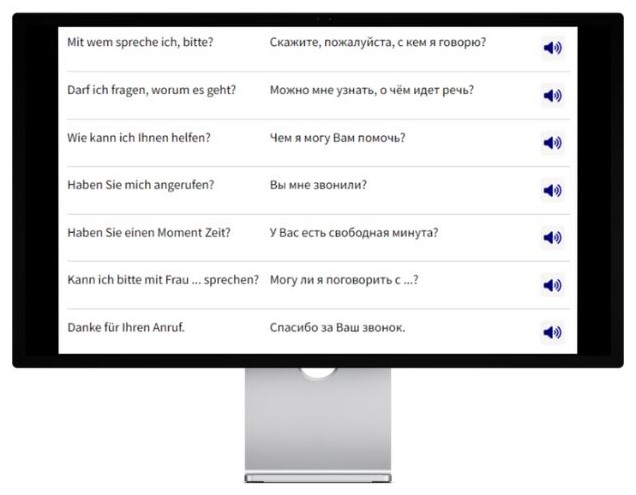 Business Deutsch auf Russisch lernen Konversationstrainier Desktop