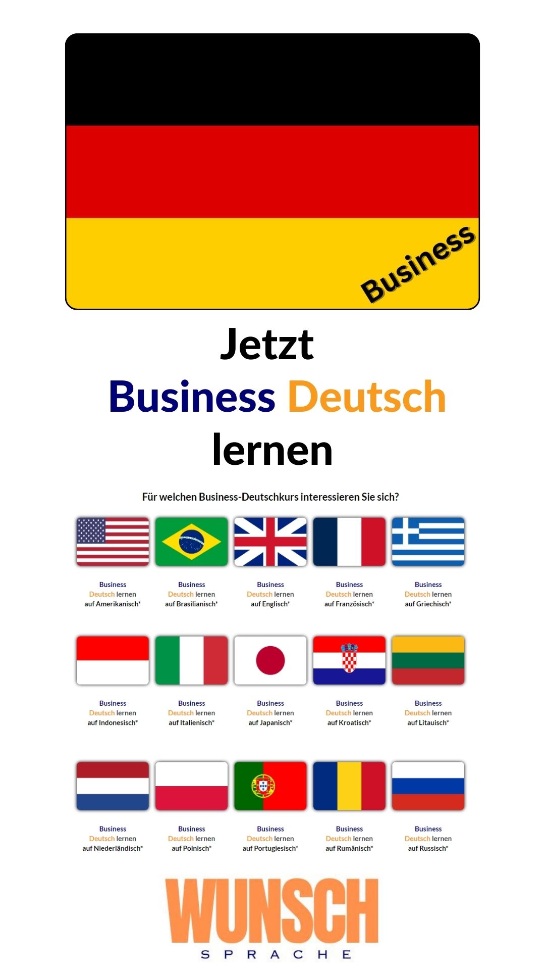 Business Deutsch lernen Pinterest