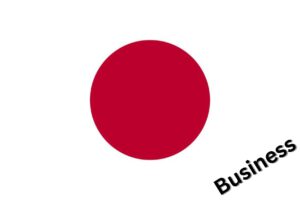 Business Japanisch lernen Flagge Japan