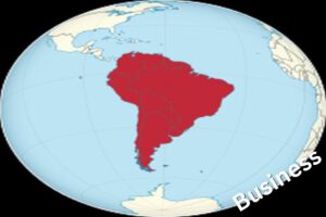 Business Südamerikanisch lernen Flagge Südamerika