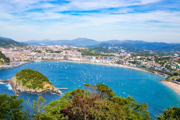 Sprachporträt Spanisch: der Strand "La Concha" in der baskischen Stadt Donostia-San Sebastian