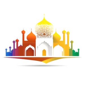 wunschsprache.de - Persisch lernen - Logo - inspiriert von Sehenswürdigkeiten Irans