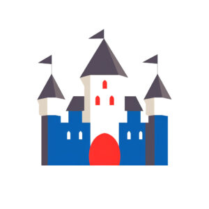 wunschsprache.de - Slowakisch lernen - Logo - inspiriert von Sehenswürdigkeiten der Slowakei